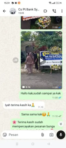 Testimonial Papan Bunga cibogohilir