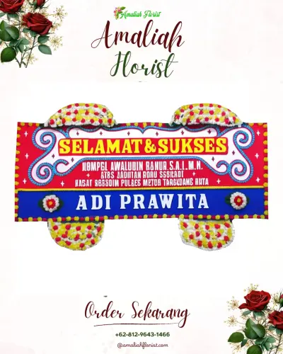 Karangan Bunga Ucapan Selamat cibogohilir